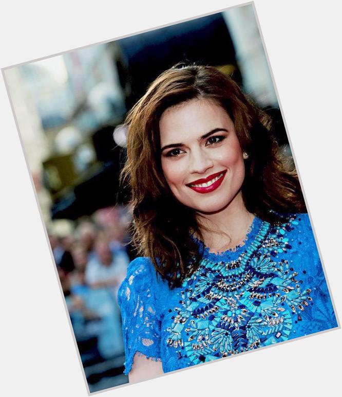 But hey happy birthday to hayley atwell my favorite brunette babe 