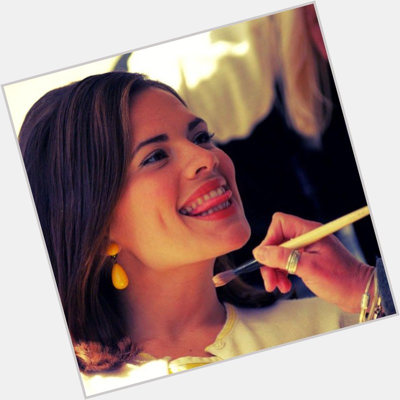                      Happy Bday Hayley Atwell!     Love you so much  