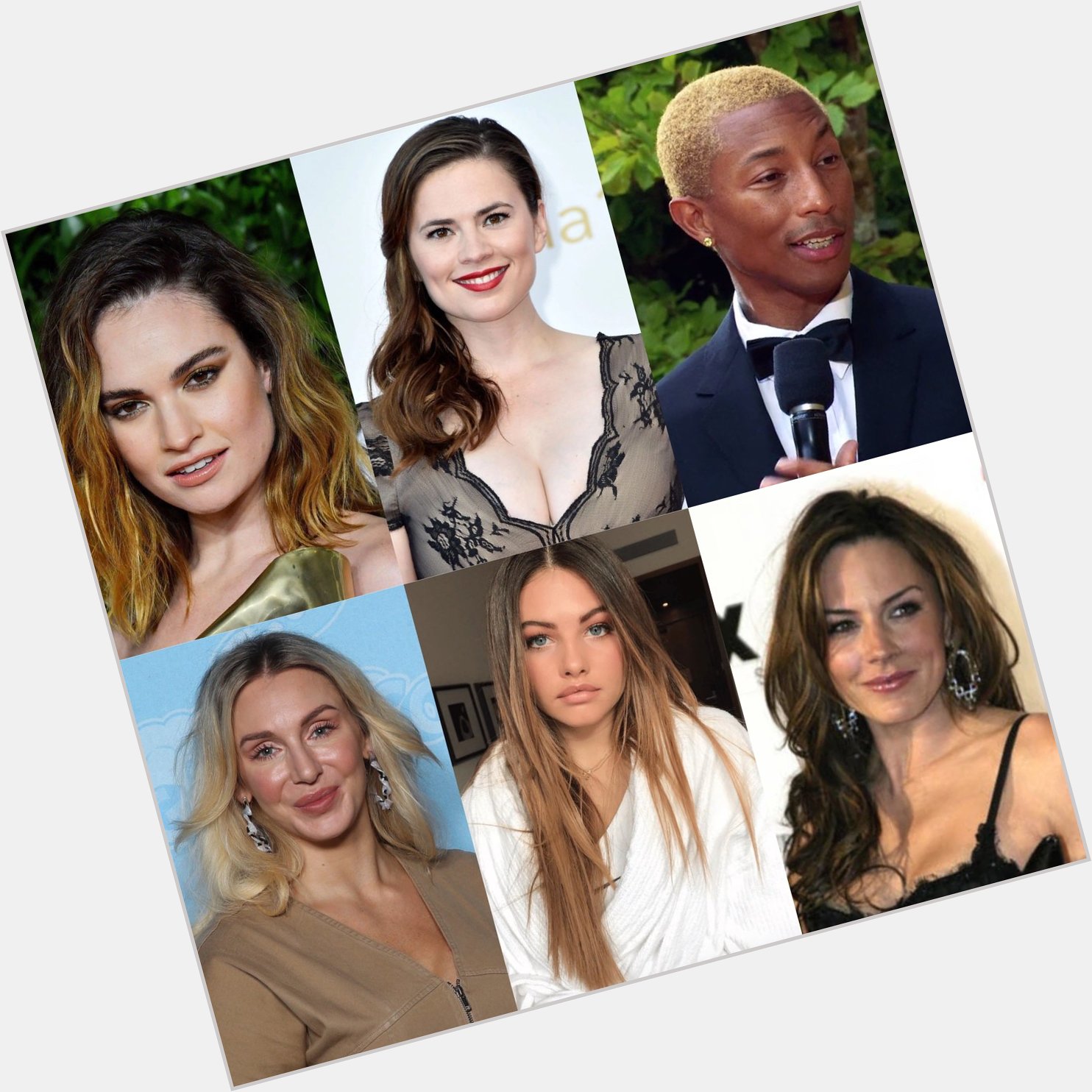 Happy Birthday Lily James, Hayley Atwell, Pharrell Williams, Charlotte Flair, Thylane Blondeau, and Krista Allen   