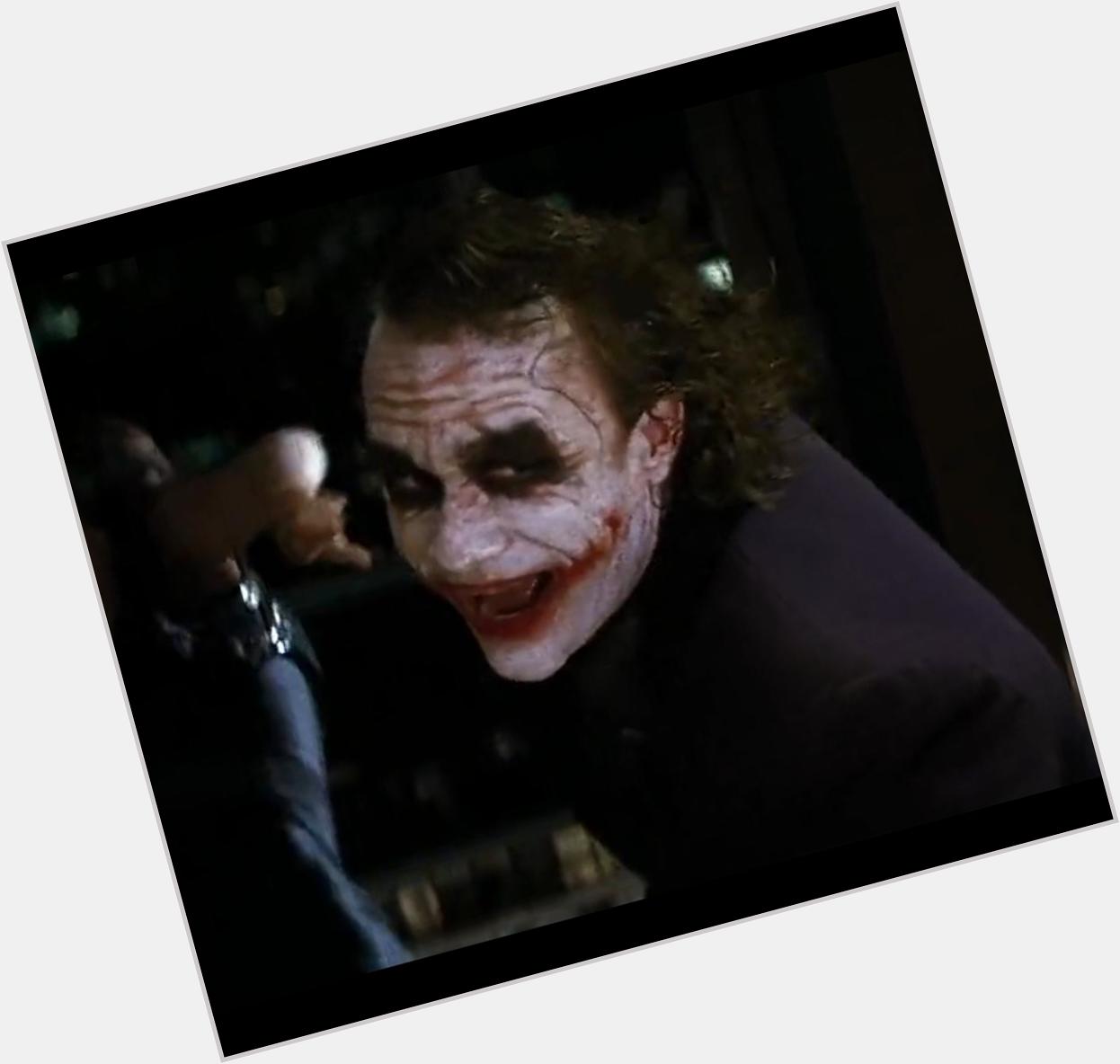 Happy Birthday to the late Heath Ledger. The Greatest Joker for me. The man who change the Joker . 