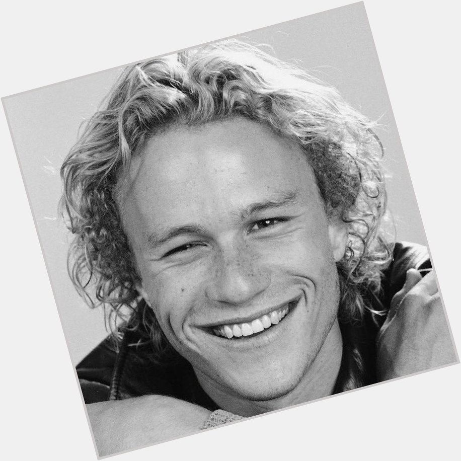 Happy heavenly birthday to a sweet angel and Aussie icon, Heath Ledger I miss his movies so so so much. 