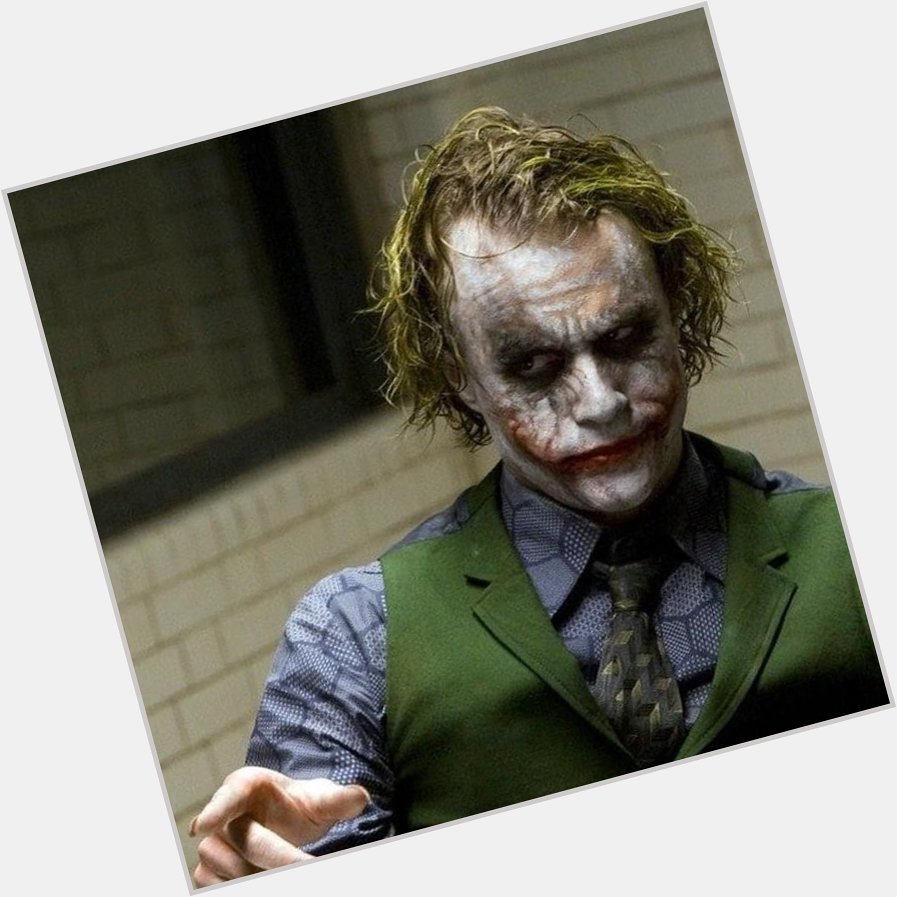 Happy birthday to the legend Heath Ledger, who would ve been 44 today   