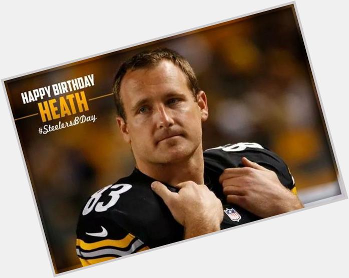 Off topic. But. Happy Bday Heath Miller!!   