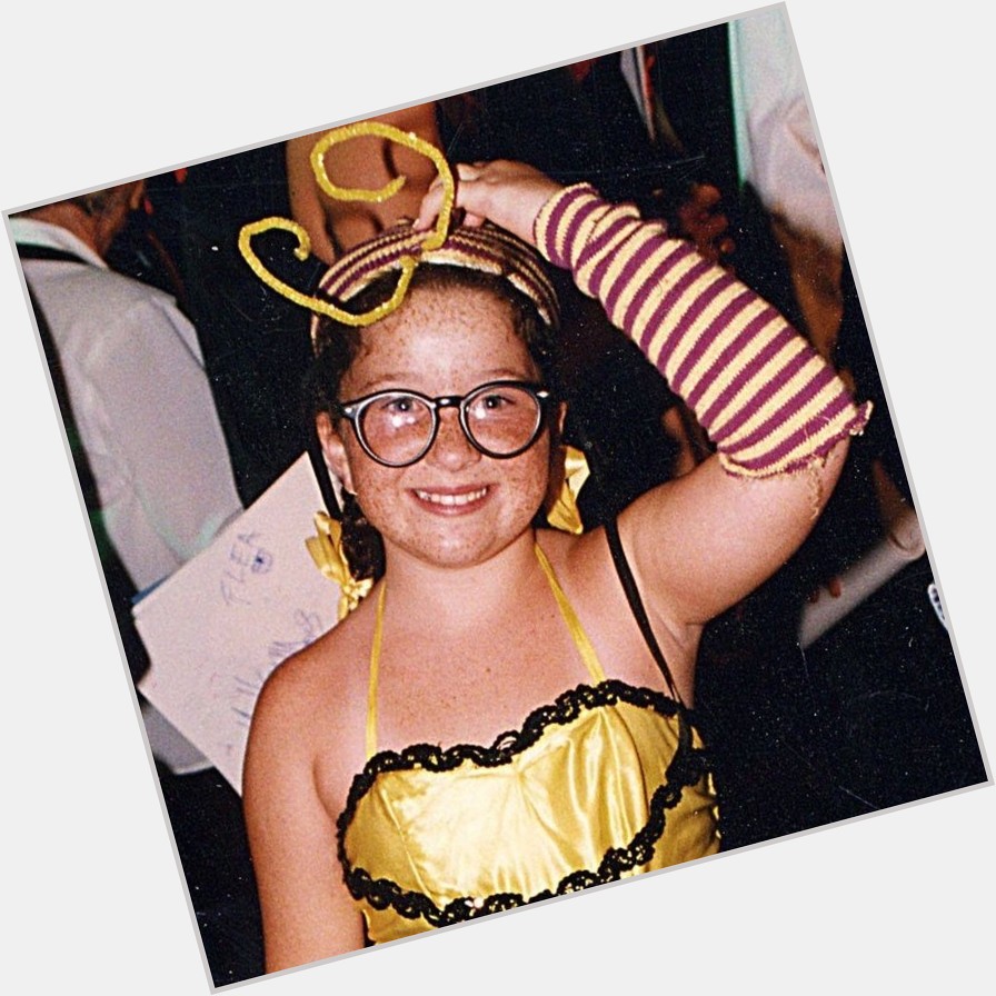 Happy birthday Heather DeLoach, \"The Bee Girl\"! The bee girl in our No Rain music video.  