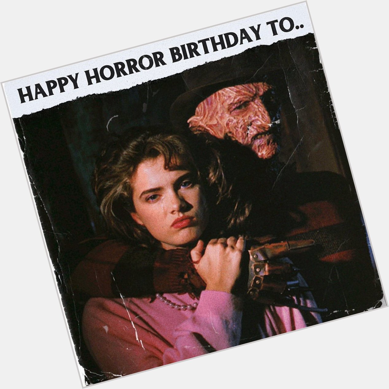 Happy Horror Birthday to the final girl of our dreams.. HEATHER LANGENKAMP - born in 1964! 