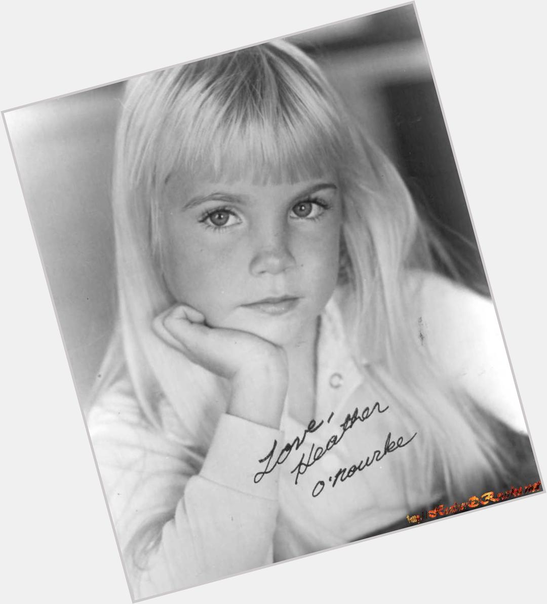 Happy Birthday Heather O\rourke (1975-1988), a very Beautiful Angel. you will always be remembered. :3 
