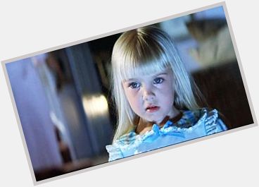 Happy Birthday Heather O\Rourke. The Poltergiest actress would have been 40 yrs old today.  