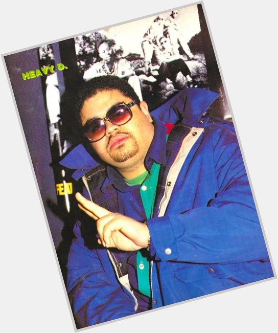Happy birthday: the Overweight Lover, Heavy D.. RIP 