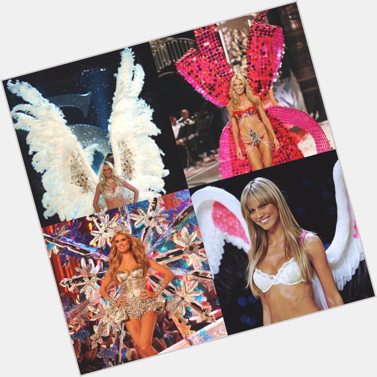 Happy birthday to the one and only Heidi Klum   incredible woman, mom and supermodel! best wings of vsfs history 