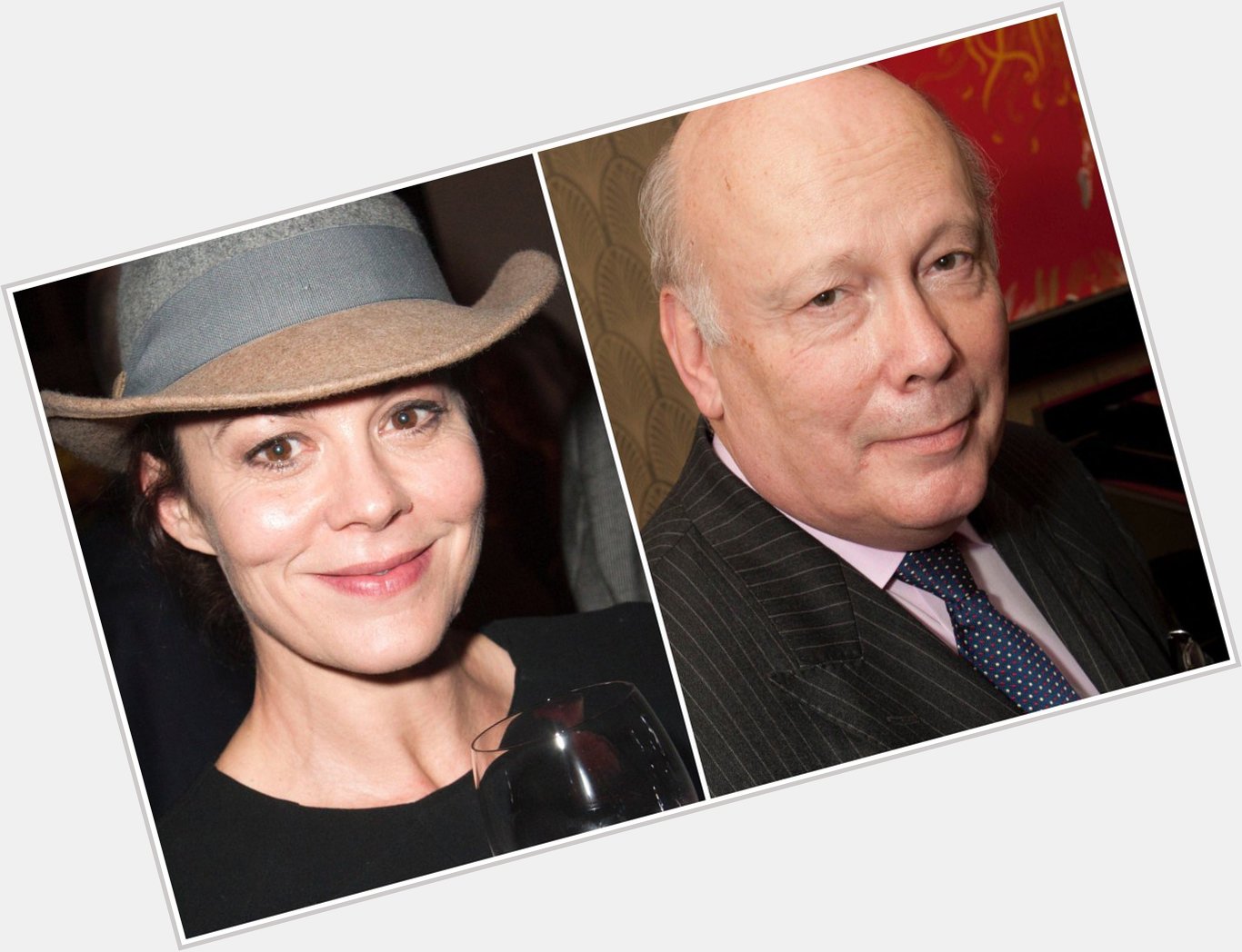 Happy birthday to Helen McCrory and Julian Fellowes! 