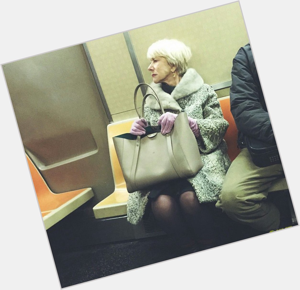 Happy, Happy Birthday to Dame Helen Mirren, whose regal awesomeness cannot be dimmed by manspreading. 
