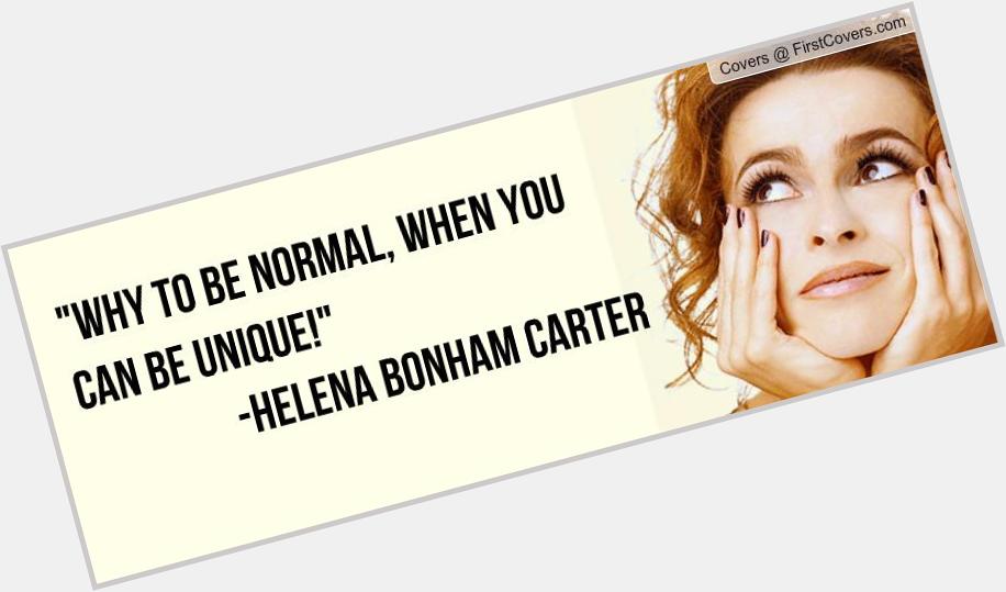 Happy Birthday Helena Bonham Carter!  