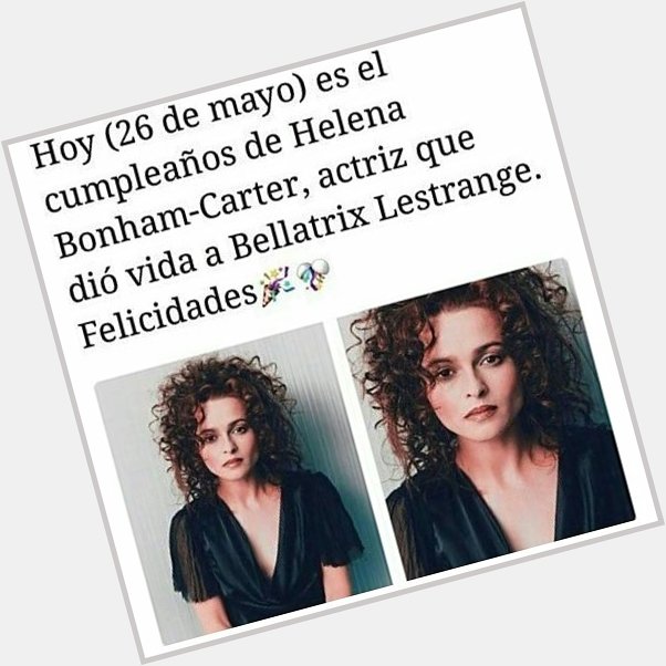 Happy birthday Helena Bonham-Carter 