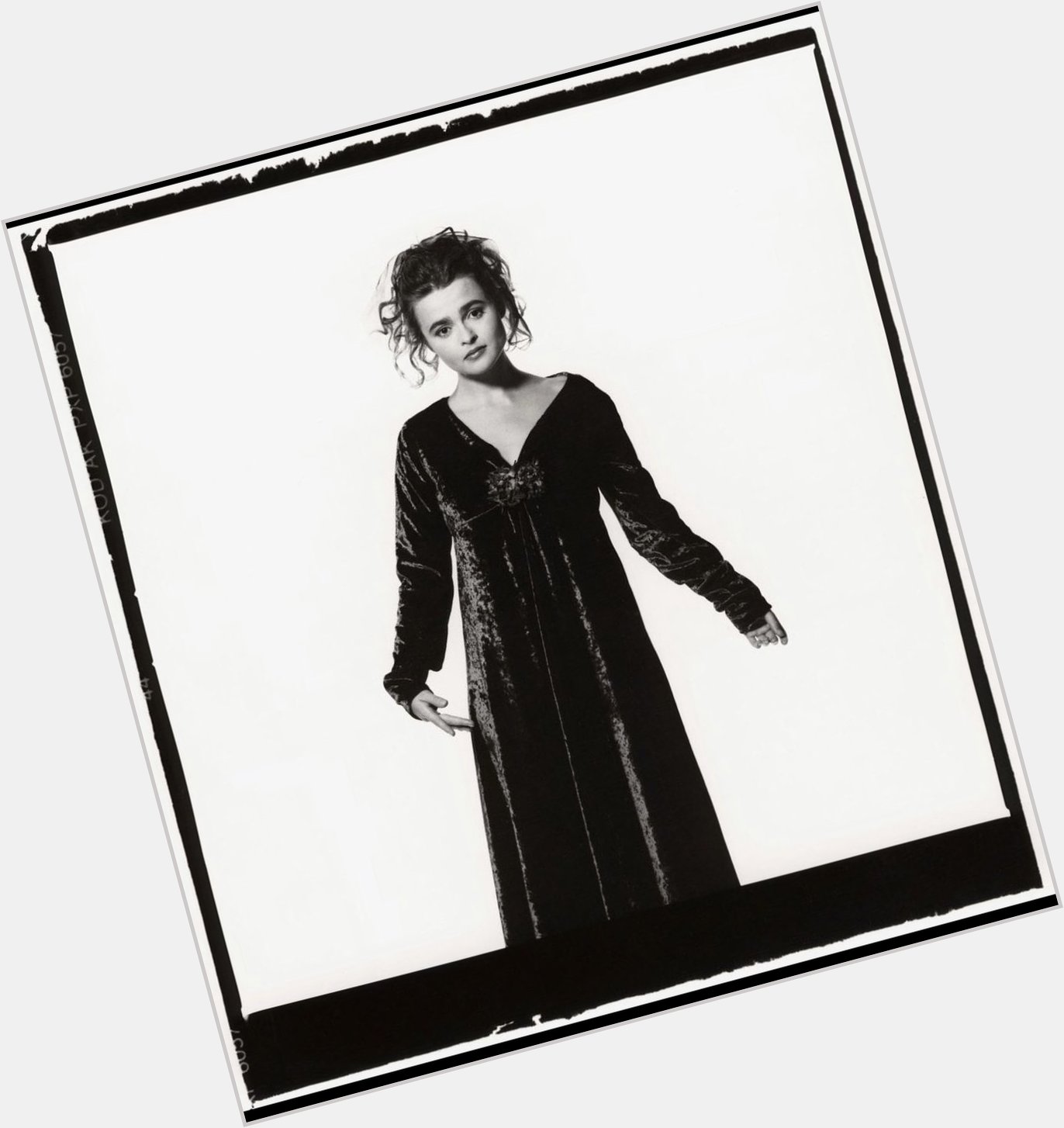 Happy birthday to Helena Bonham Carter, in 1966. Trevor Leighton, National Gallery. 