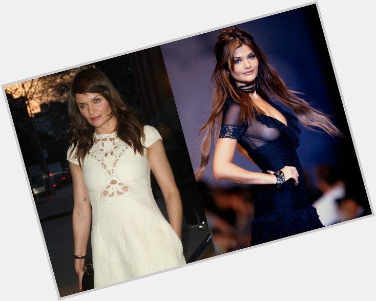 She has 47 years old , look magnificent, has the best body in planet, she is Helena Christensen
Happy bday ! 