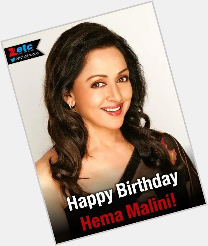  Happy Birthday Hema Malini! Hope you have a great day! 