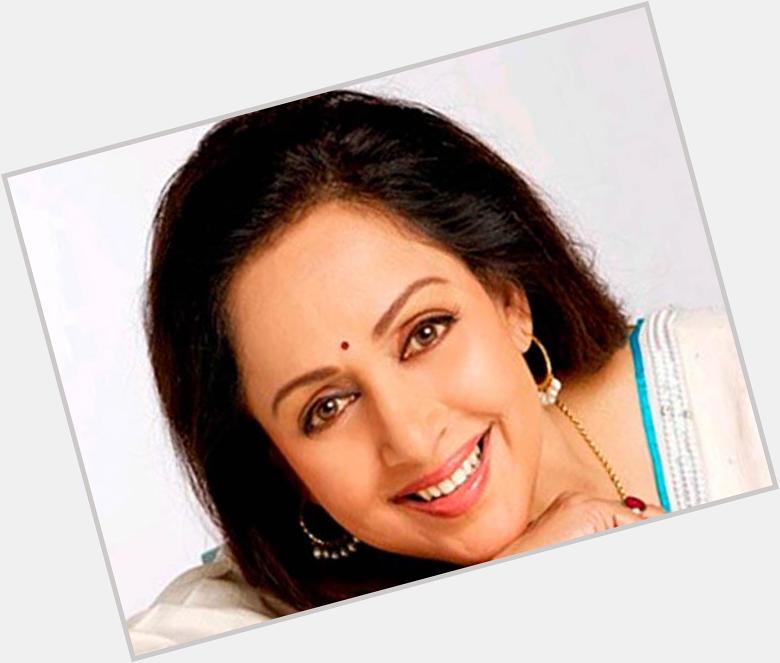 May all of your wishes come true today
and always. Happy Birthday Hema Malini ji  