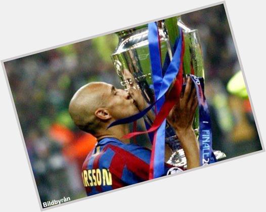 Happy Birthday Henrik Larsson. Swedish goal machine and he assisted both goals in the UCL final 2006 vs Arsenal! 