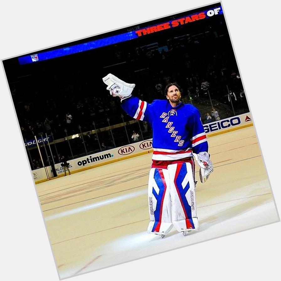 Happy 33rd birthday to Rangers goalie Henrik Lundqvist! He is the true king of New York. 