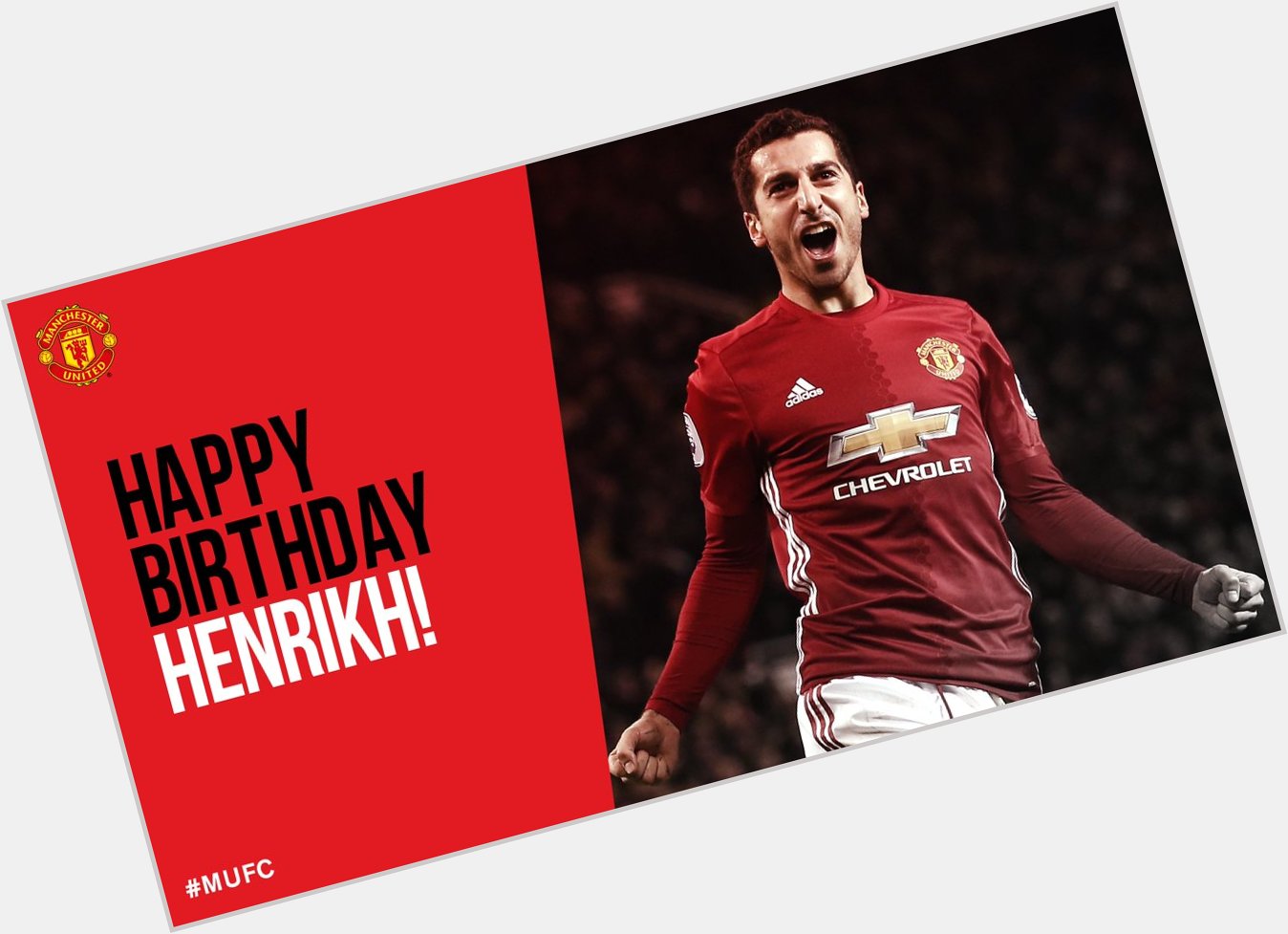 Happy 28th birthday, Henrikh Mkhitaryan! 