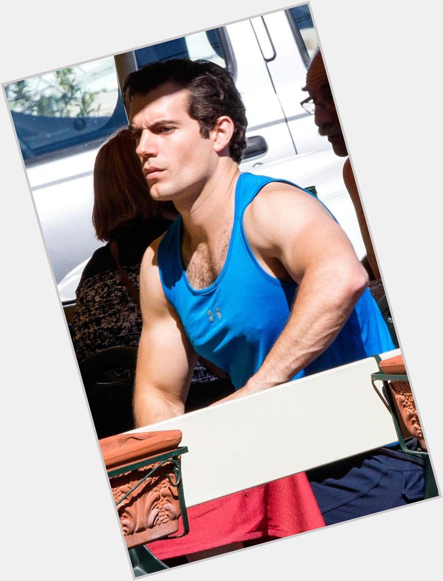 Happy Birthday to super hunk Henry Cavill! (And those biceps... OMG!)   