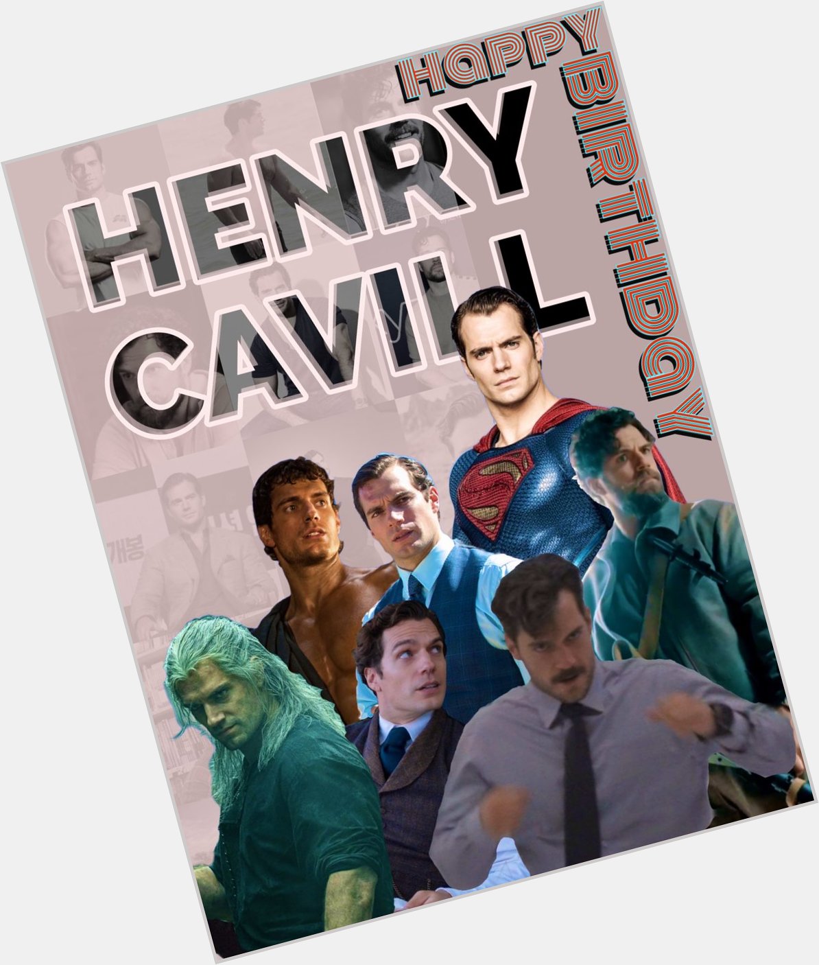 Happy Birthday to the legendary Henry Cavill. 