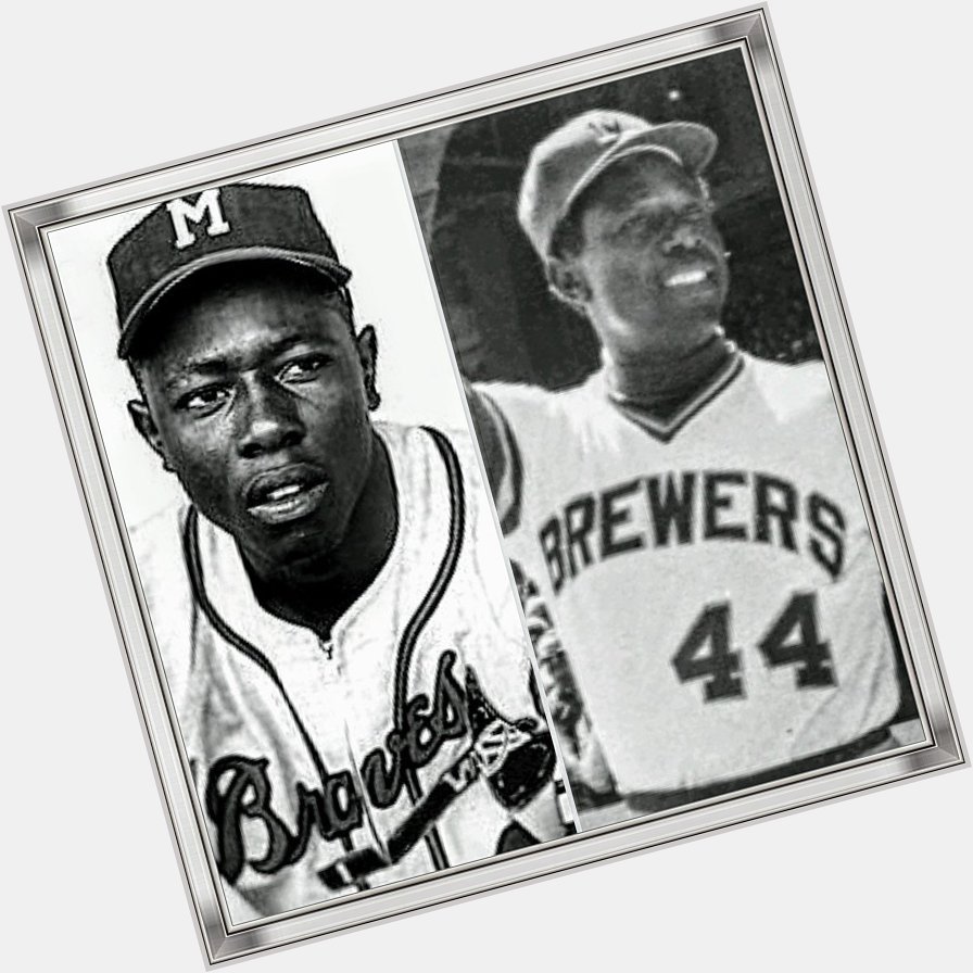 Happy 84th Birthday to Henry (Hank) Aaron, who started and ended his baseball career in Milwaukee.                