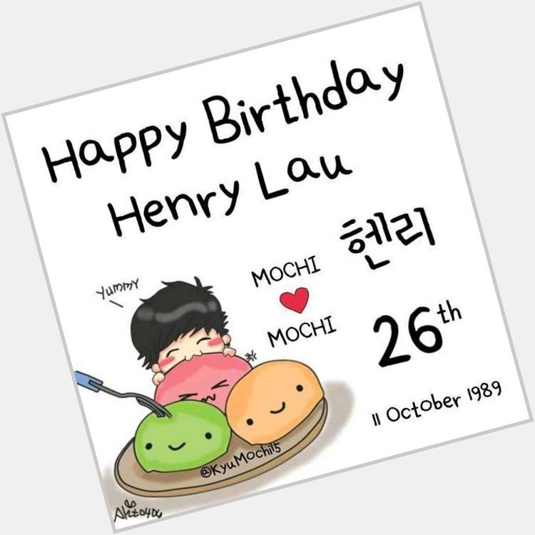 HAPPY BIRTHDAY HENRY LAU ;) 

11th October ;)) 