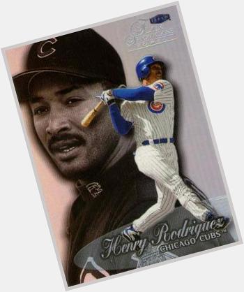 Another former Cub is celebrating a birthday today. O HENRY! Happy Birthday, Henry Rodriguez. 