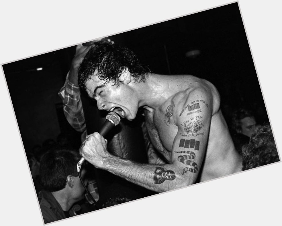 Happy 56th birthday to one of my biggest singing, writing, and poetic influences, Henry Rollins 
