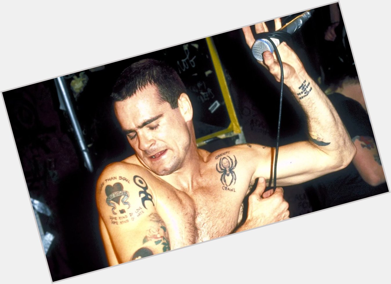 Happy 60th to Henry Rollins of Black Flag and the Rollins Band  