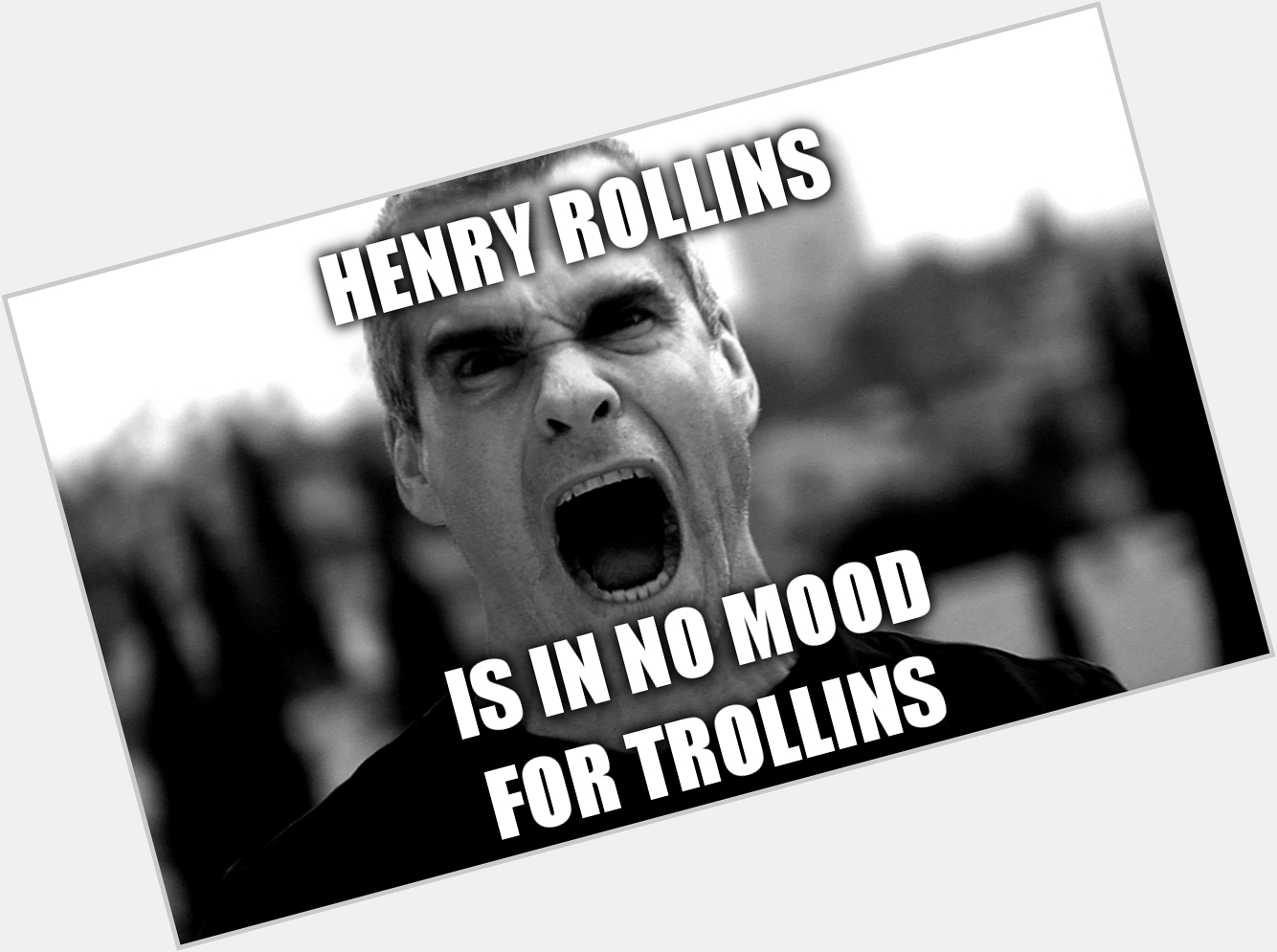 Happy 60th birthday to Henry Rollins, from one black coffee enthusiast to another 