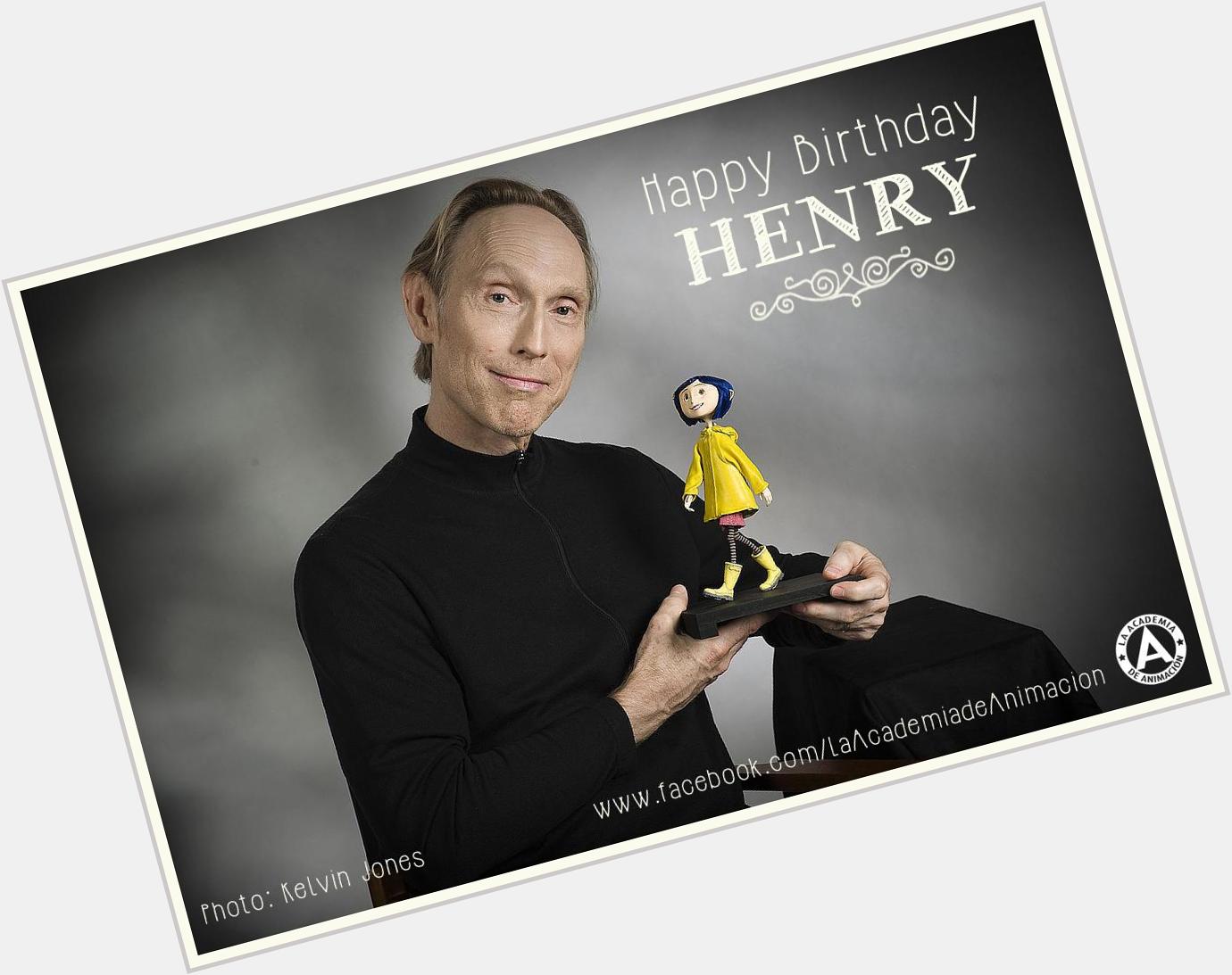 We just love him... Lo amamos! Happy Birthday Henry Selick! 