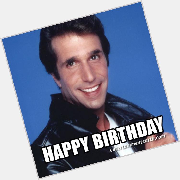 Happy 69th Birthday to Henry Winkler of Happy Days! Shop Collectibles:  