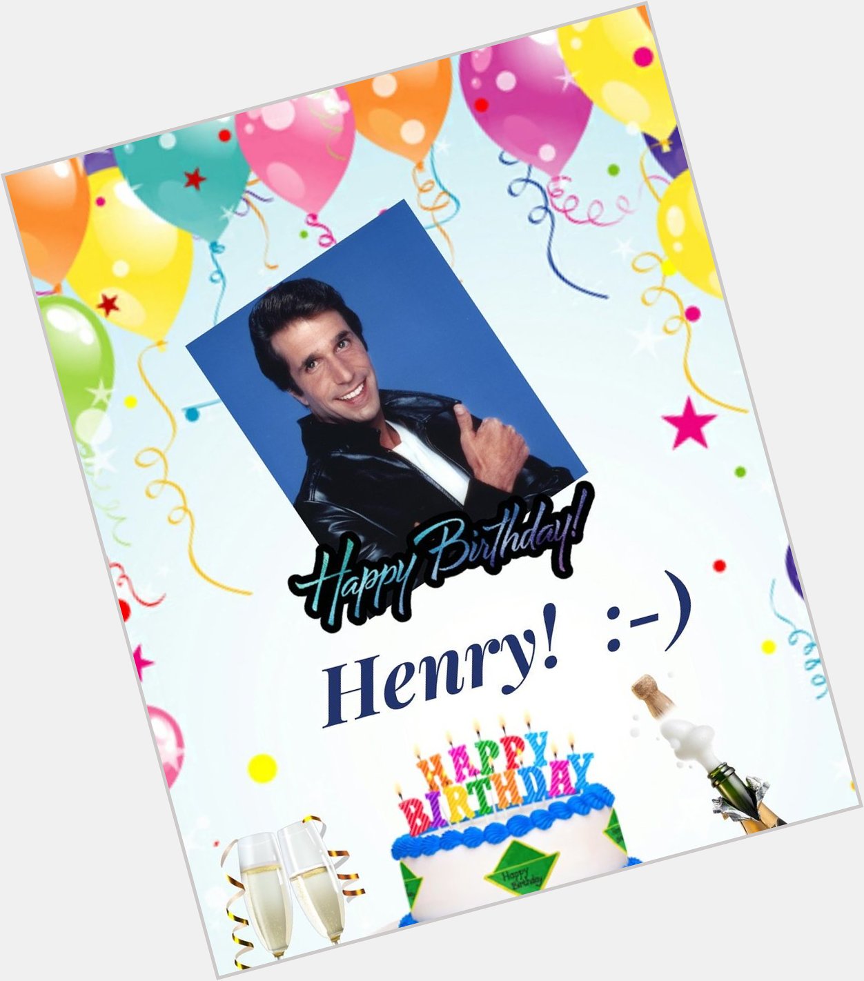 Happy birthday to actor Henry Winkler who turns 72 today. 