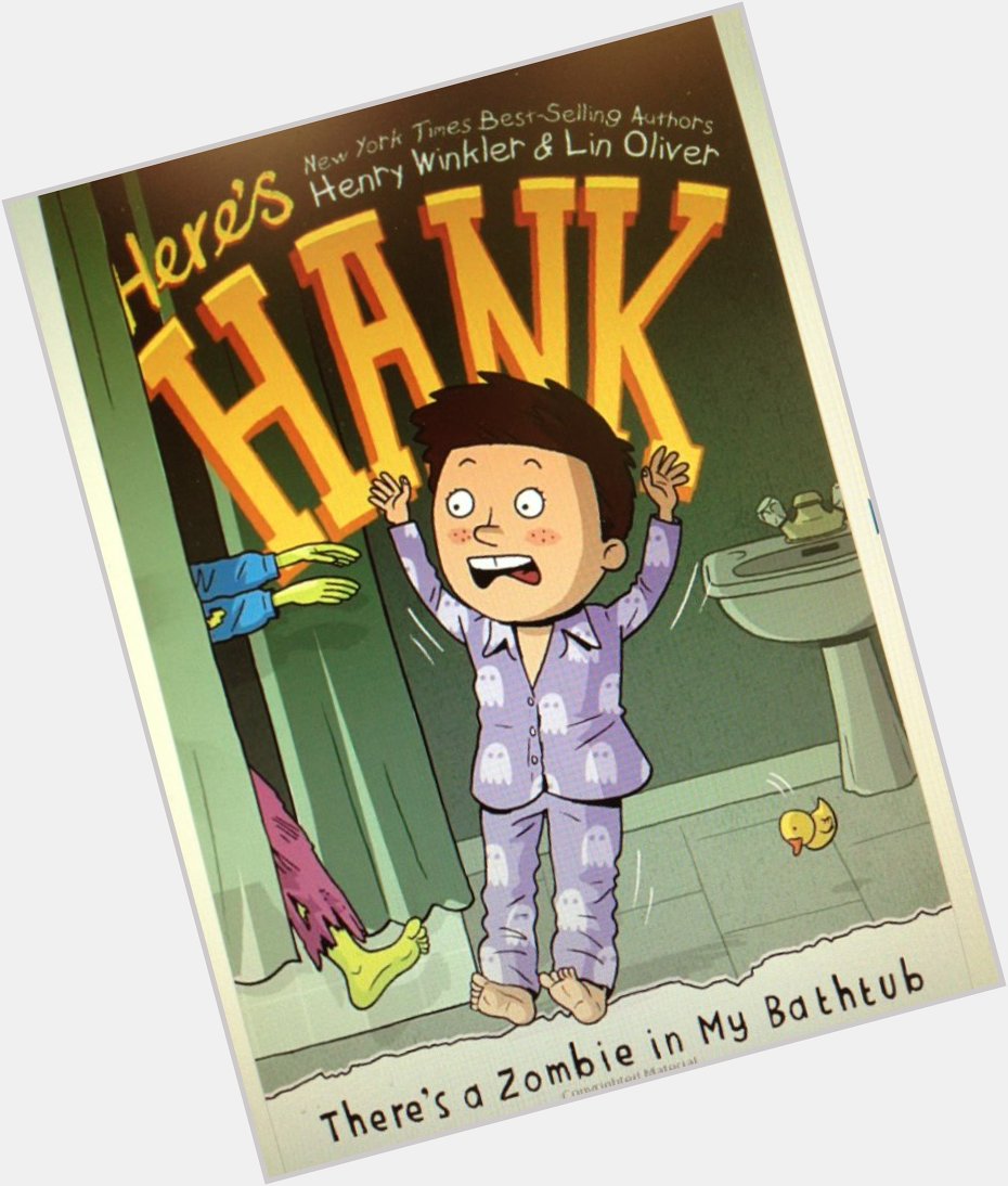 Happy Birthday Henry Winkler! Did you know that there\s a zombie in Hank\s tub? What will your readers think ? 