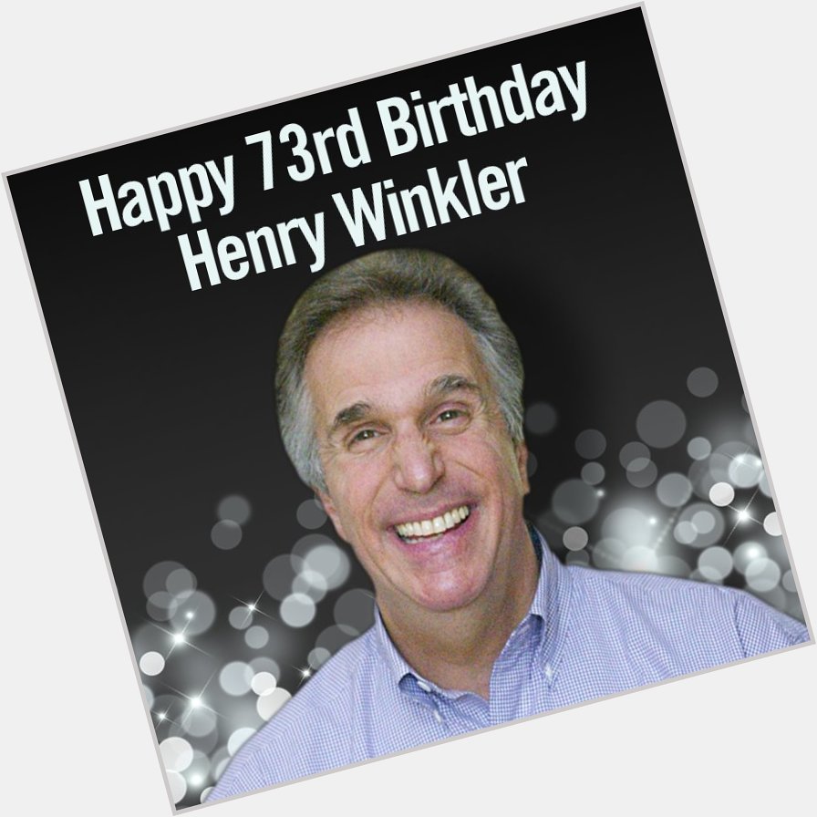 Manhattan\s own... Happy birthday to actor Henry Winkler.     