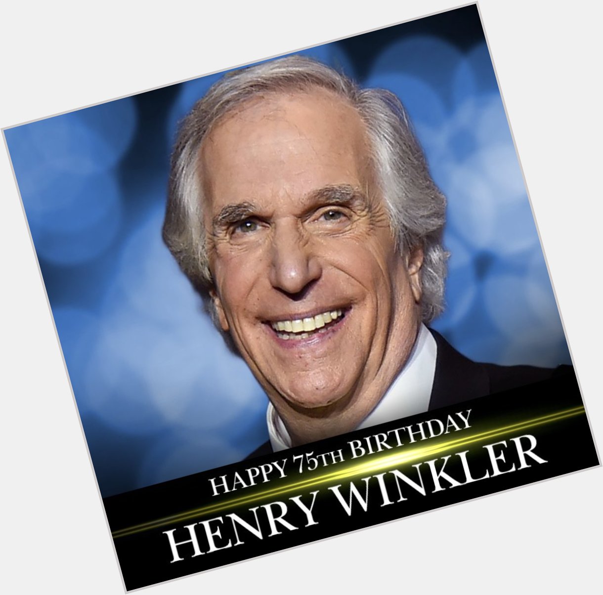Happy birthday \"Fonz\"! Henry Winkler turns 75 today. 