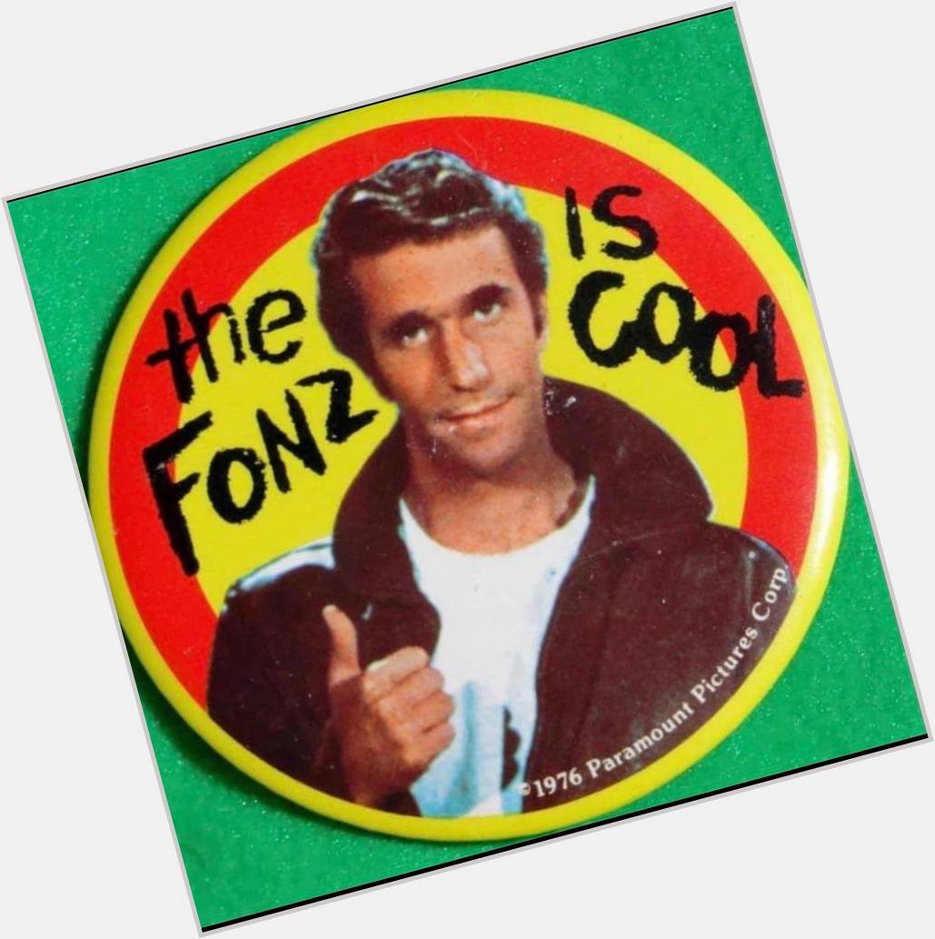 Oct 30, 1945: Happy 77th Birthday to the Fonz Henry Winkler remembering those Happy Days! 