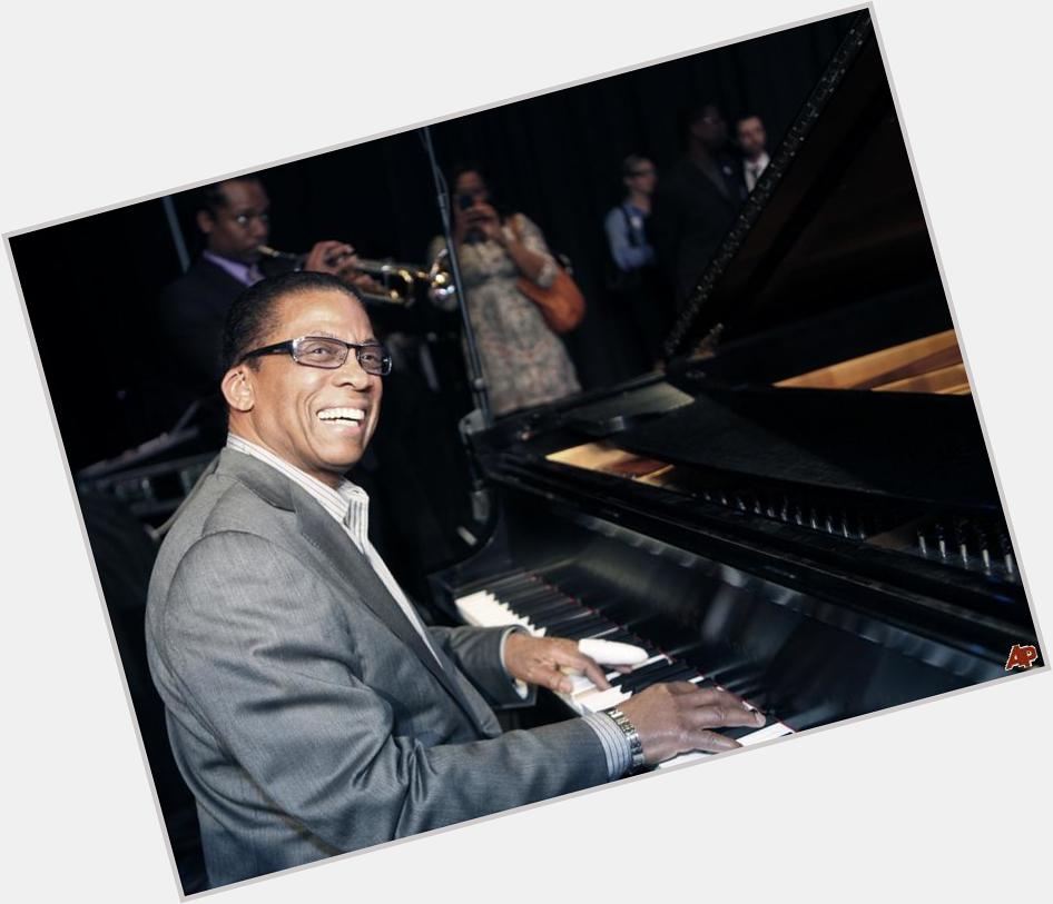 Happy Birthday to the legendary pianist, composer & bandleader Herbie Hancock! 