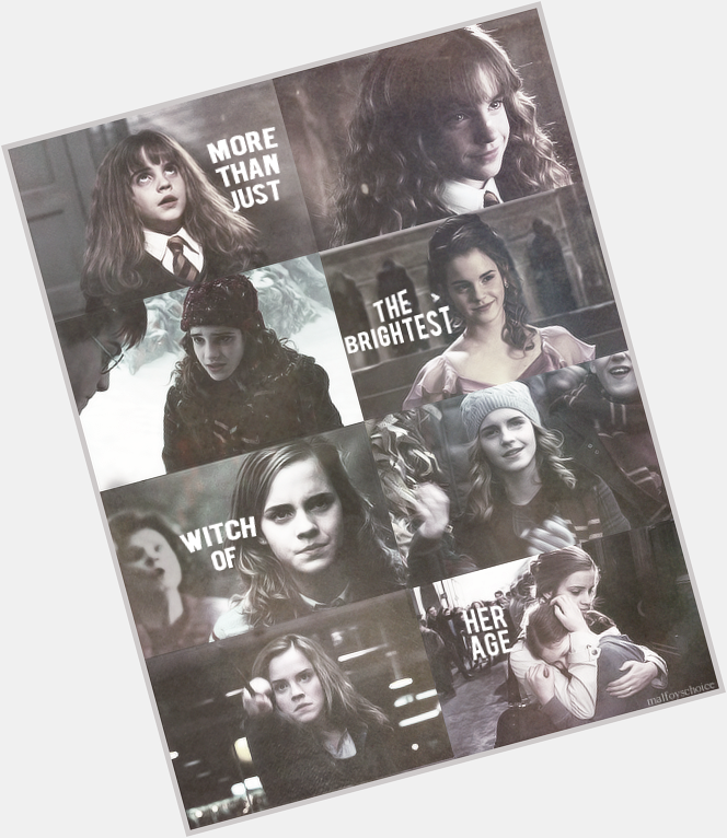 Sept 19: Happy 35th Birthday Hermione Granger, the perfect idol, the brightest witch of her age and so much more. 