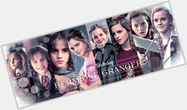 Happy Birthday Hermione Granger!! 