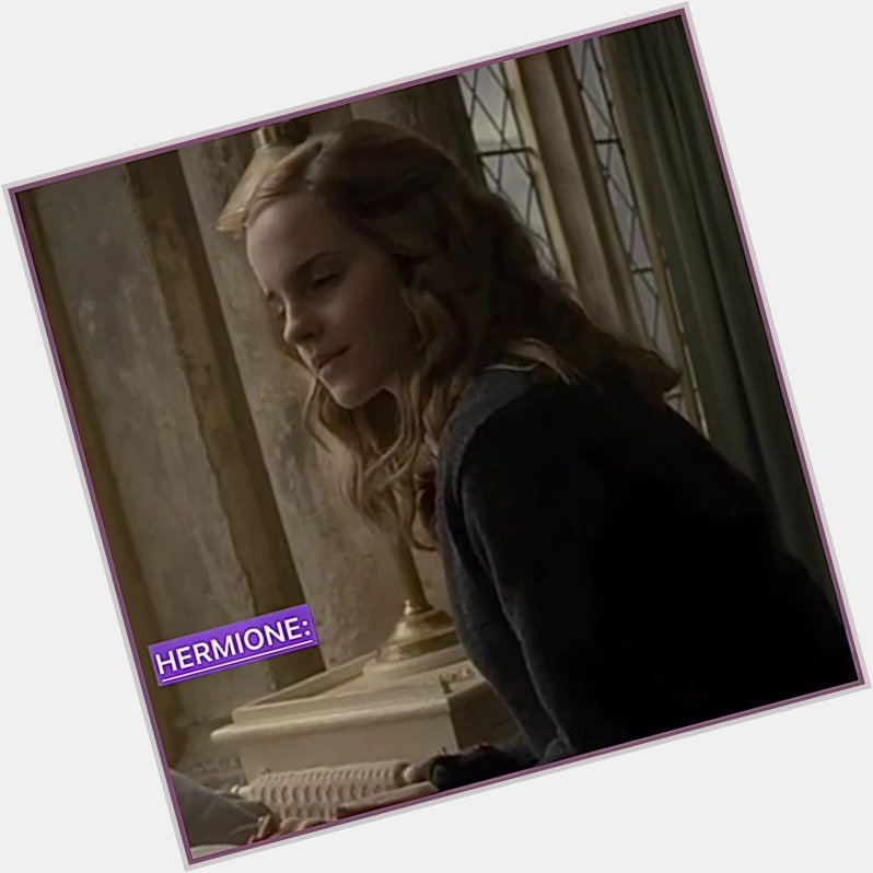 Happy birthday hermione granger-weasley<3  