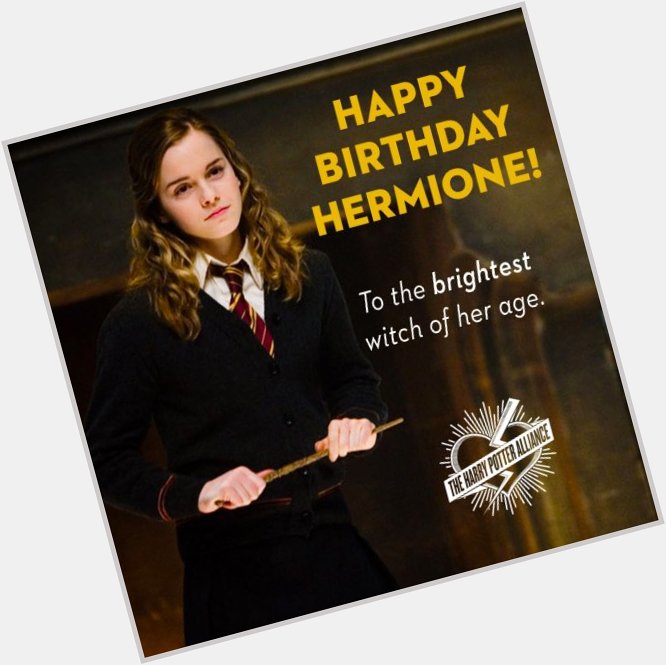 Happy 42nd Birthday Hermione Granger!!    