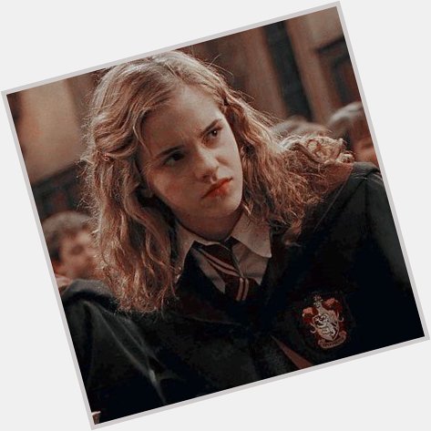 Happy birthday to hermione granger the smartest witch , the one who cares the most about their friends 