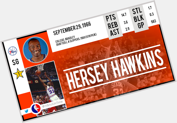 Happy Birthday Hersey Hawkins !     