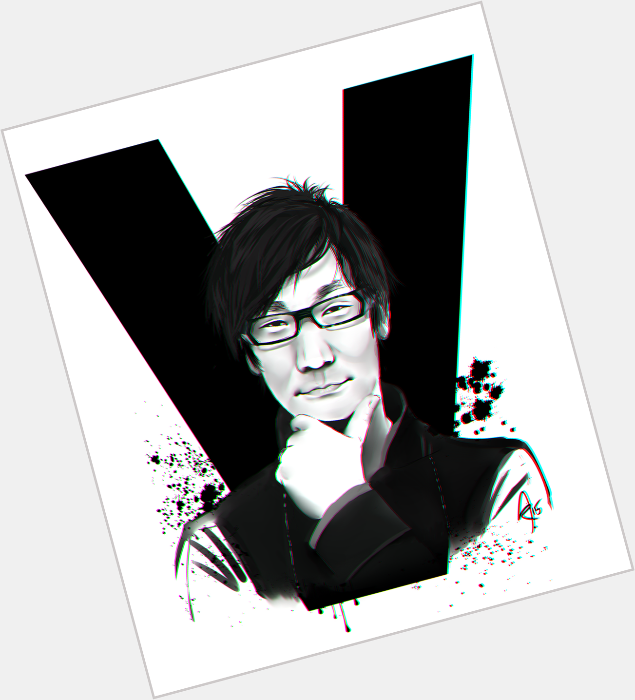 Just finished this! Happy Birthday from the US, Kojima-san!   
