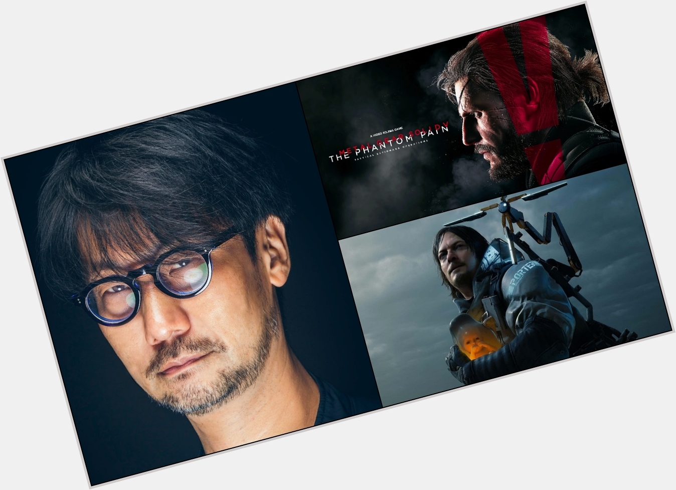 Happy Birthday to the legendary video game designer, director, producer, and writer, Hideo Kojima!! 