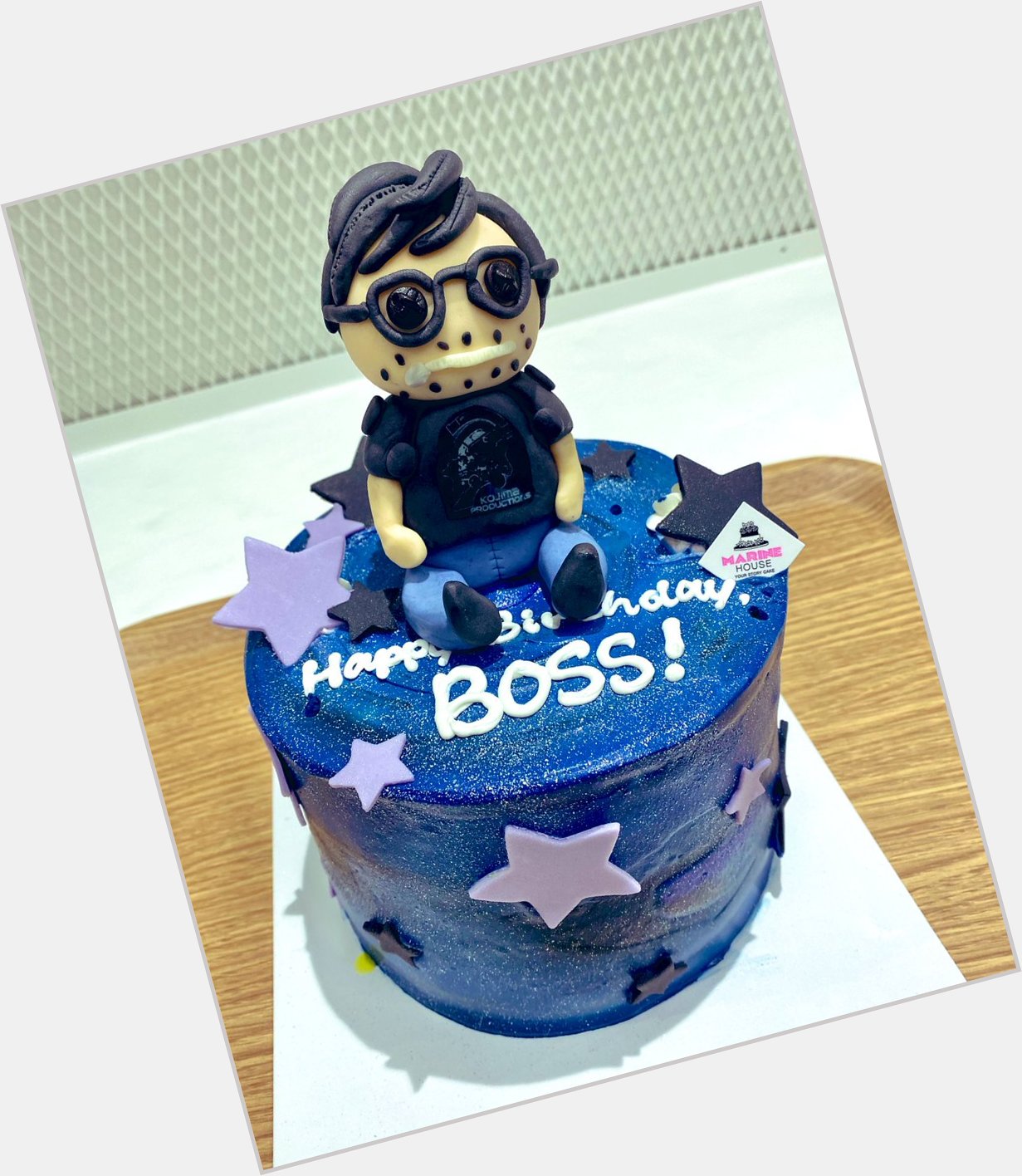 Hideo Kojima today Happy birthday BOSS 