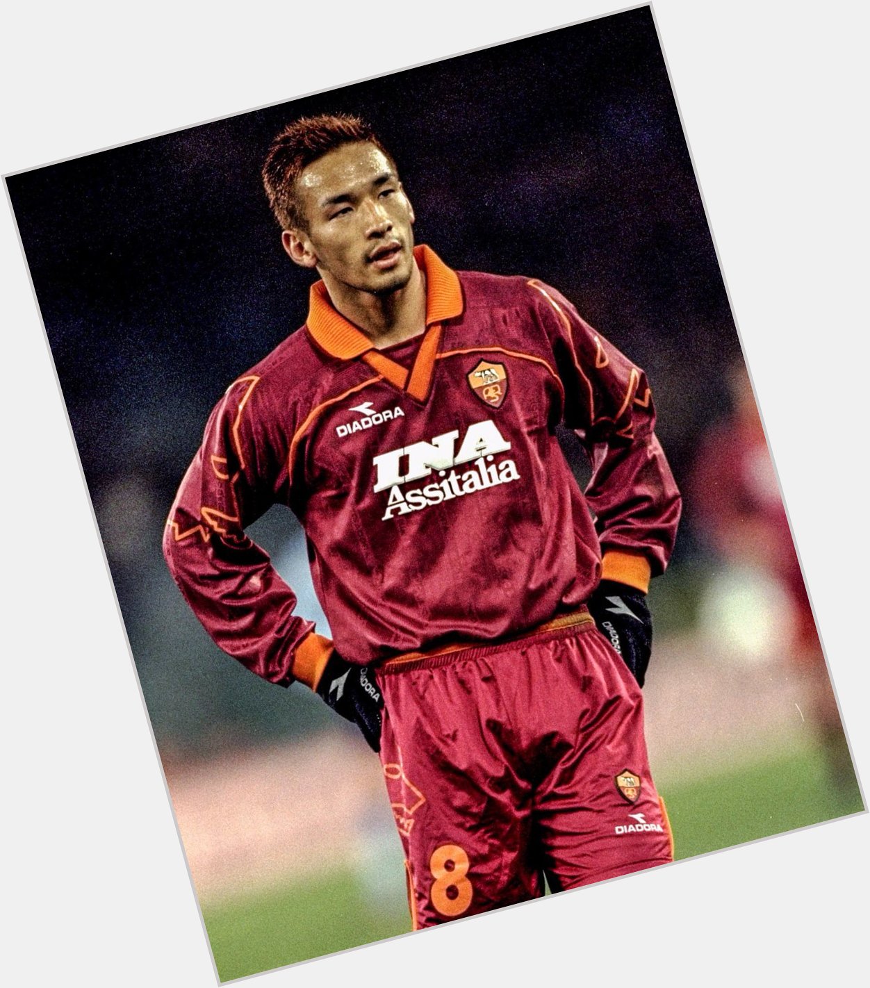 Happy birthday to a player who has donned some exceptional kits throughout his career...Hidetoshi Nakata.  